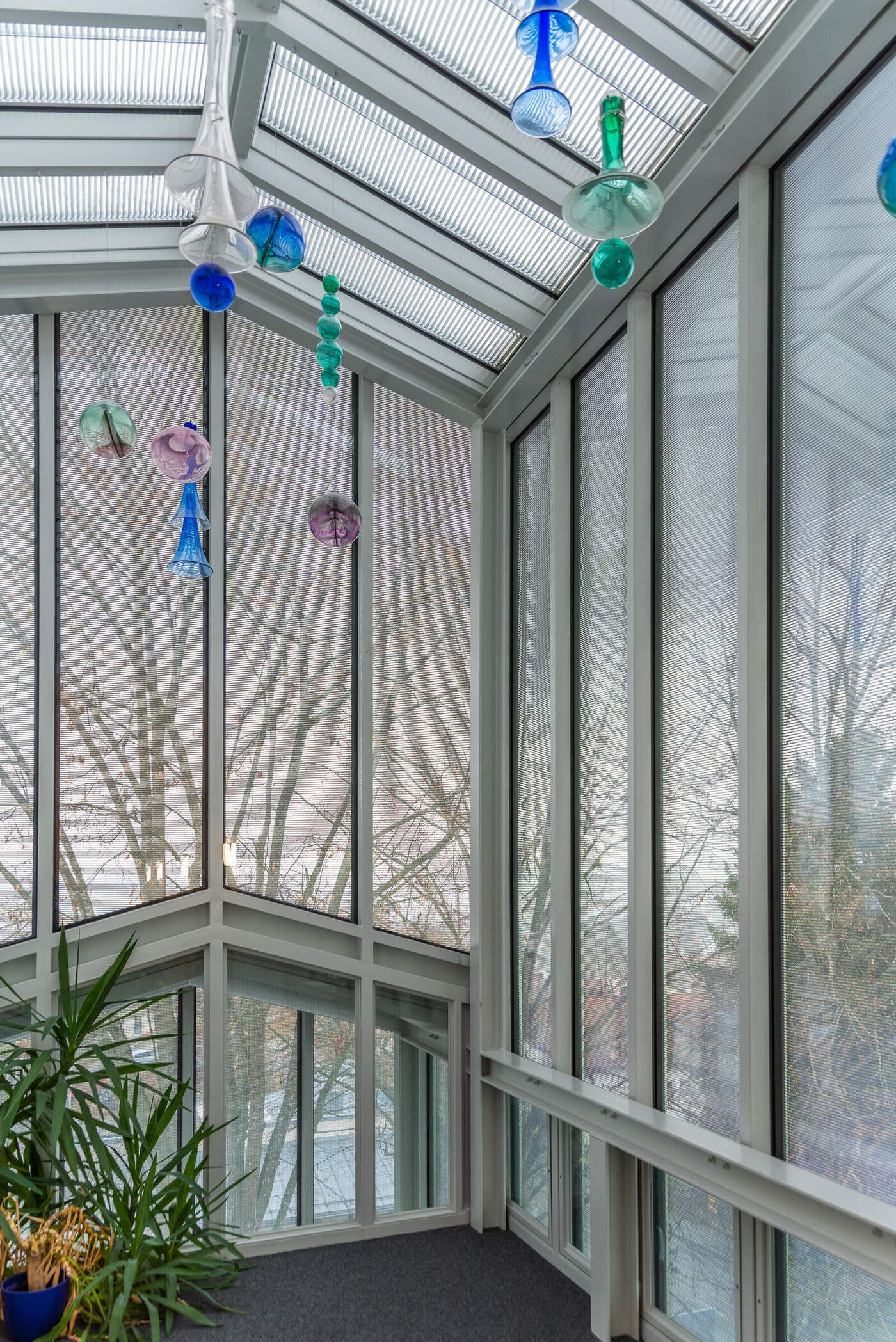 OKASOLAR F and S glazing interior, Regen Landratsamt, DE