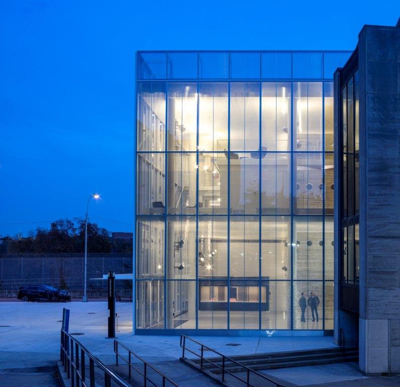 Lehman Performing Arts Center exterior, Bronx NY